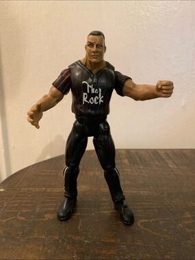 The Rock 1999 WWE Titan Tron Live Jakks Pacific Figure
